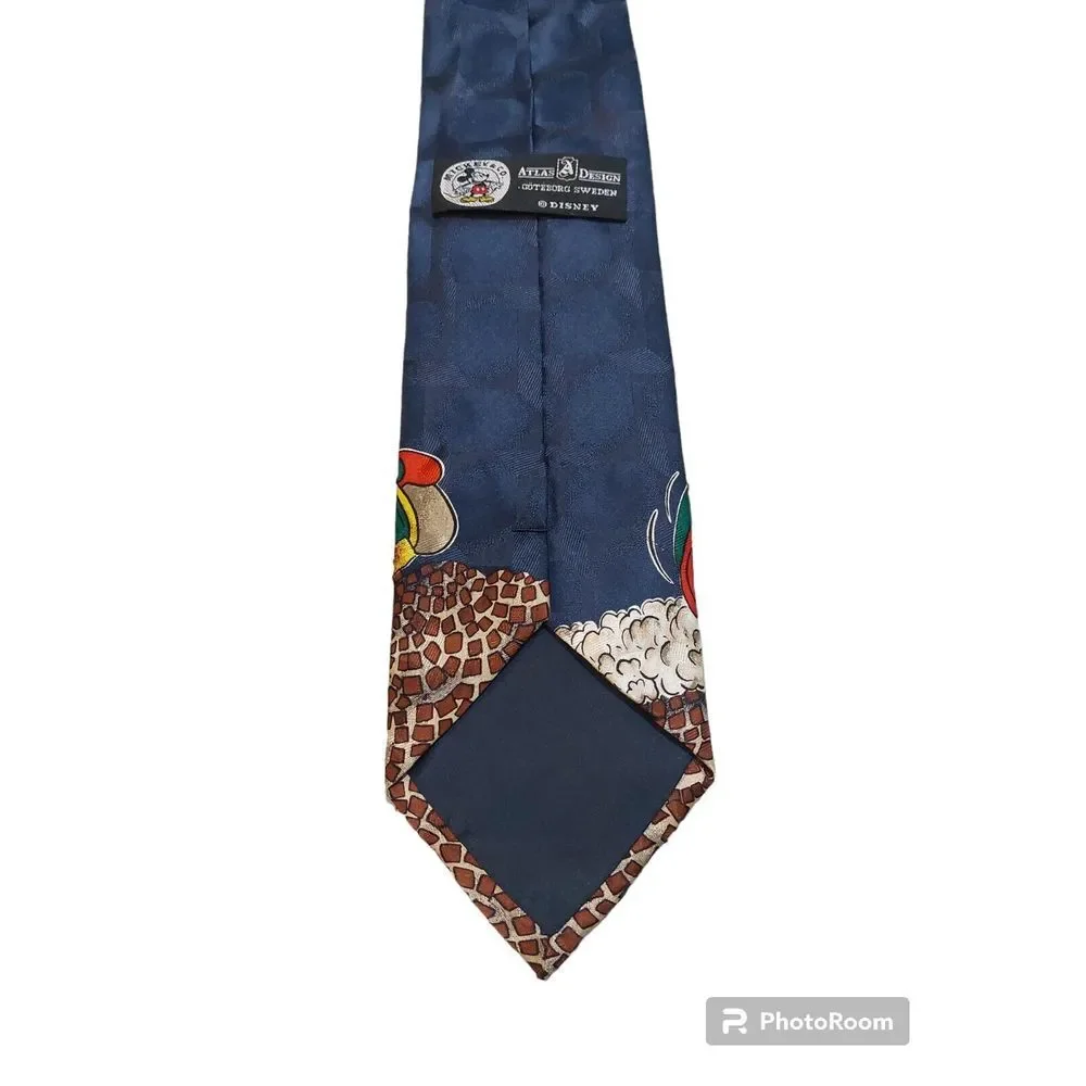 Mickey & Co. Atlas Design Goteborg Sweden Disney Micky‎ Mouse Traffic Light Tie.